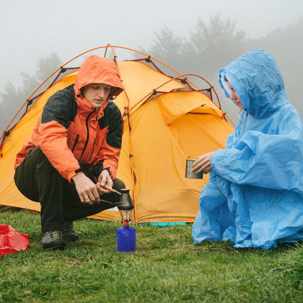 Ultralight Camping Stoves Portable Backpacking Hiking Stoves w/ Piezo Ignition