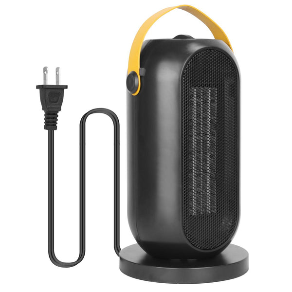 1200W Portable Electric Fan Heater PTC Ceramic Oscillation Low Noise Heating Fan