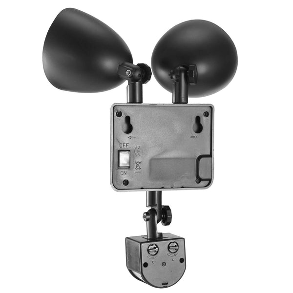 Outdoor Entryway Security Light Motion Sensor 360° Rotatable Dual Heads Solar Wall Light
