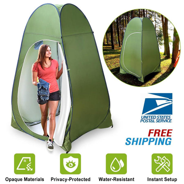 Privacy Tent Pop Up 1 Person Standing Outdoor Portable Changing Clothes Room Shower Tent Beach Camping