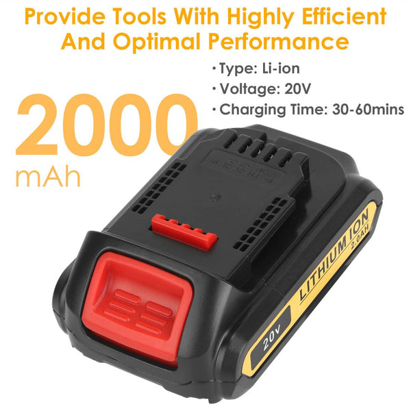 20V Replacement Battery Pack Fit for Dewalt Tools