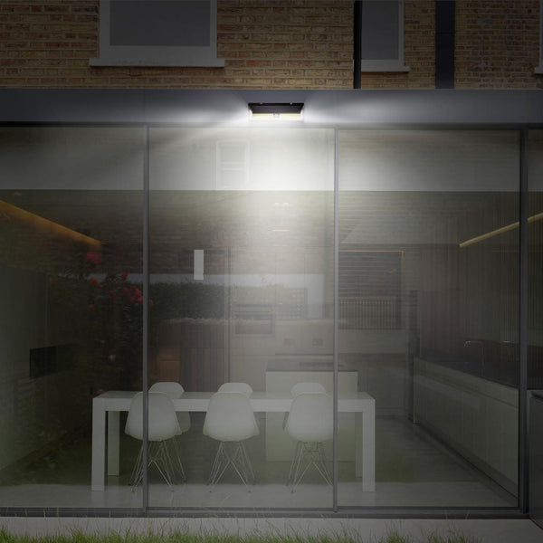 Solar Lights 180 LED Wall Light Outdoor Motion Sensor Lamp 270° Wide Angle