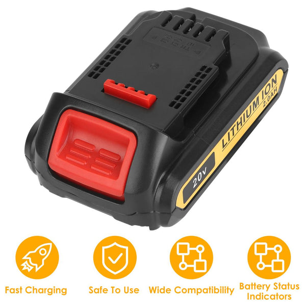 20V Replacement Battery Pack Fit for Dewalt Tools