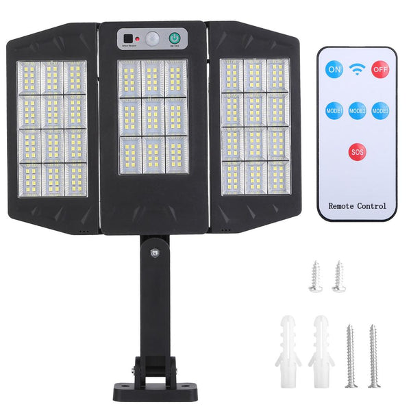 Solar Wall Light Outdoor 264Pcs LED Beads Motion Sensor Wireless Lamps Waterproof Lighting