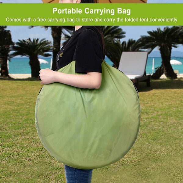 Privacy Tent Pop Up 1 Person Standing Outdoor Portable Changing Clothes Room Shower Tent Beach Camping