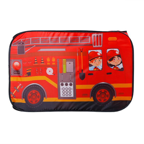 Fire Truck Pop Up Kids Play Tent Children Baby Play House Indoor Outdoor Use