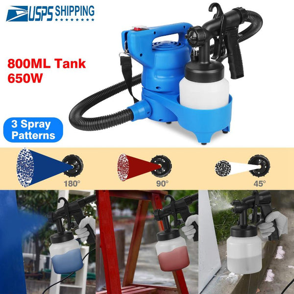 800ML Paint Spray Painter 650W Oil Primer Water Paint Sprayer Machine