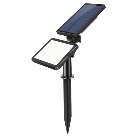 48 LEDs Solar Spotlight Outdoor Light Sensor Wall Lawn Garden Lamp Waterproof