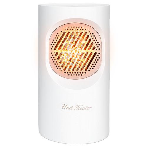 300W Mini Heating Unit Portable Electric Small Heater Fan Portable Floor Desktop