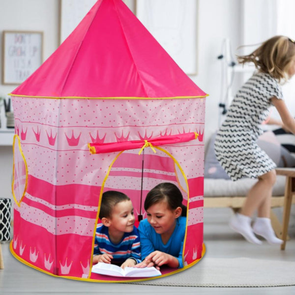 Kids Play Tent Foldable Pop Up Children Baby Play House Castle Indoor Outdoor Use