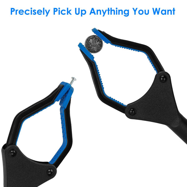 2 Pack 31.5” Folding Grabber Pick up Reaching Tool Hand Grip Heavy Duty Aid Trash Stick Litter Picker