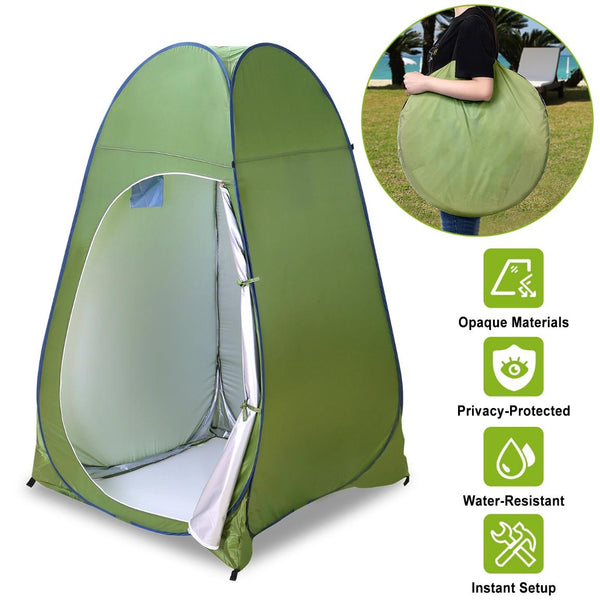 Privacy Tent Pop Up 1 Person Standing Outdoor Portable Changing Clothes Room Shower Tent Beach Camping