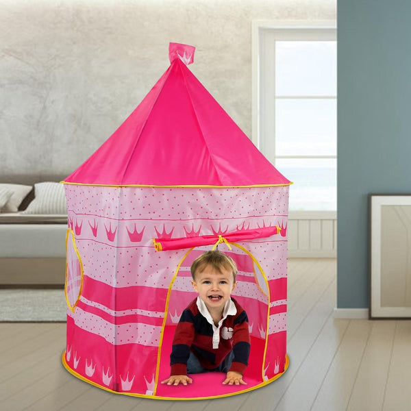 Kids Play Tent Foldable Pop Up Children Baby Play House Castle Indoor Outdoor Use