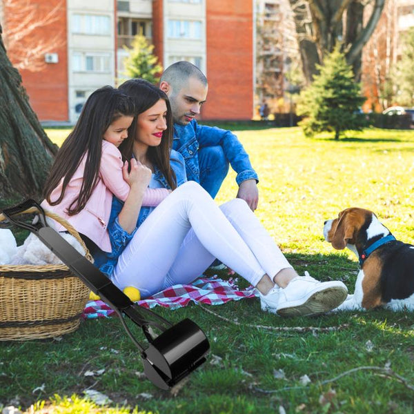 Pet Pooper Scooper Foldable Long Handle Dog Poop Waste Pick Up Rake Grabber Arm