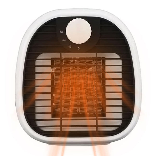 1000W Portable Electric Heater Cooler PTC Ceramic Space Heater Heating Space for 269 sqft