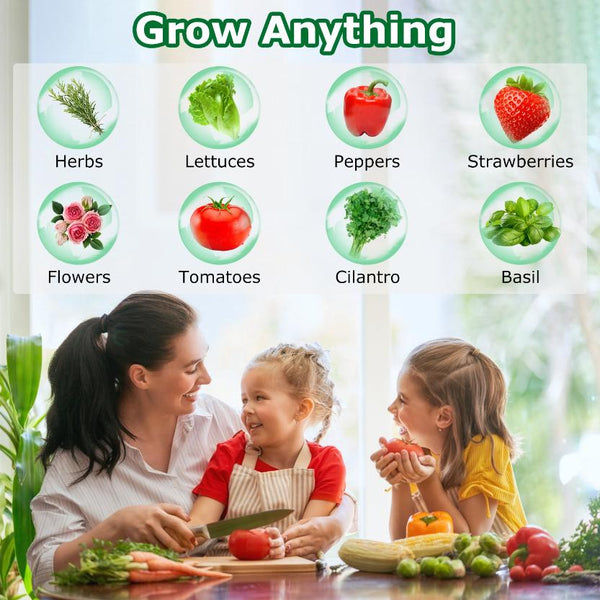 120 Piece Seed Pod Kit Hydroponic Garden Growing Containers Grow Anything Kit