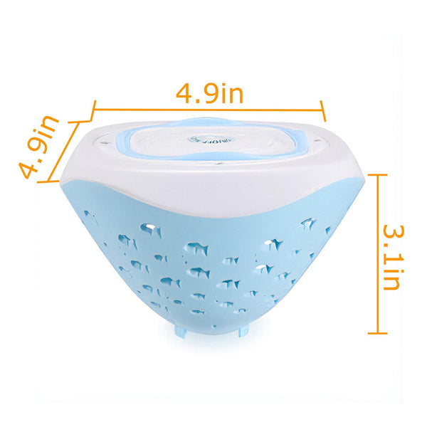 2Pcs Underwater Floating LED Light Colorful Fish Pattern 6 Lighting Modes Pool Lamp IP67 Waterproof Decorative Battery Powered Lights 80000Hrs Lifespan