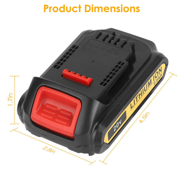 20V Replacement Battery Pack Fit for Dewalt Tools