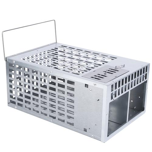 Humane Live Mouse Trap Reusable Metal Rat Rodent Cage Catch Release Pet Child Safe No Kill