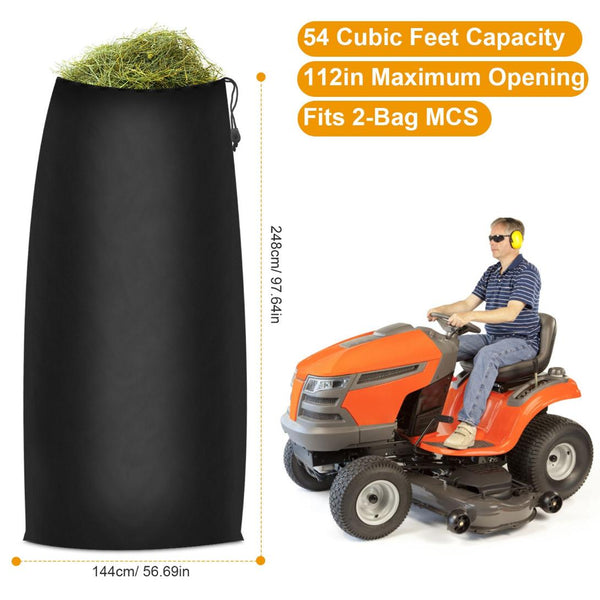 Lawn Tractor Leaf Bag Garden Waste Collection Bag Fast Leaf Collection Lawn Mower