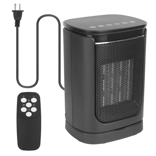 1500W Electric Space Heater Ceramic Heater Fan Oscillating Heating Fan with 3 Modes