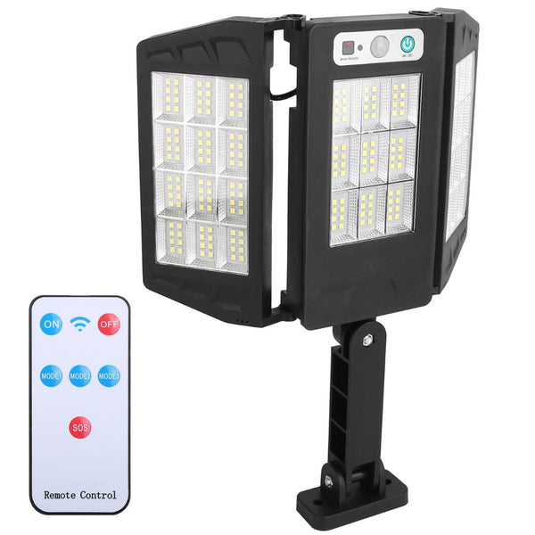 Solar Wall Light Outdoor 264Pcs LED Beads Motion Sensor Wireless Lamps Waterproof Lighting