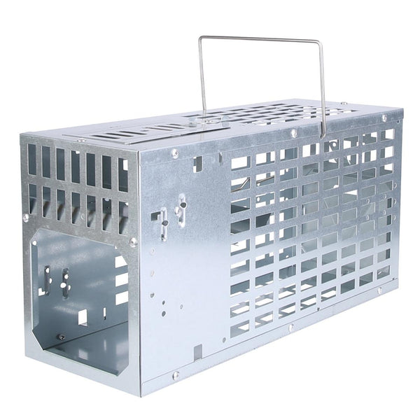 Humane Live Mouse Trap Reusable Metal Rat Small Rodent Cage Catch Release No Kill