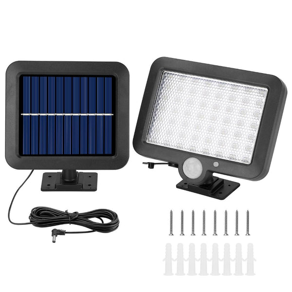 Outdoor Solar Security Flood Light Wall Solar Lamp Motion Sensor LED Garden Garage Light