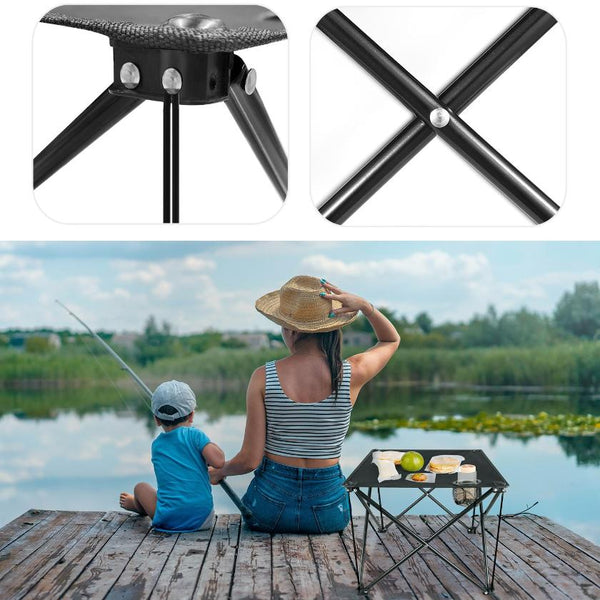 Foldable Square Camping Portable Table Picnic Lightweight Travel Carrying Bag
