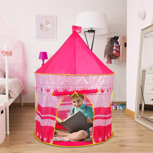 Kids Play Tent Foldable Pop Up Children Baby Play House Castle Indoor Outdoor Use