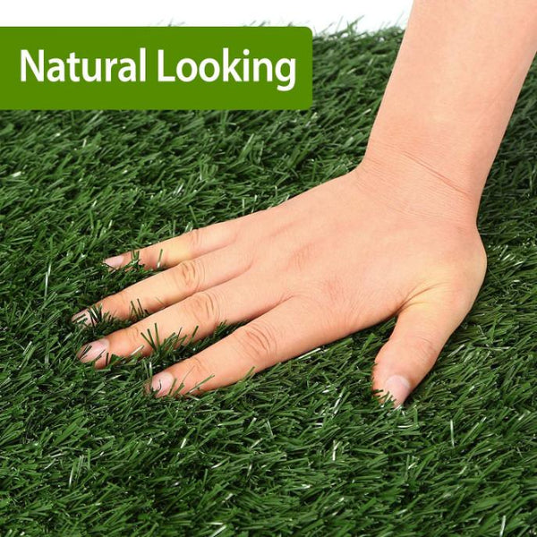 Grass Mat For Pet Potty Tray Dog Pee Grass Turf Pad Fast Drainage Easy Cleaning