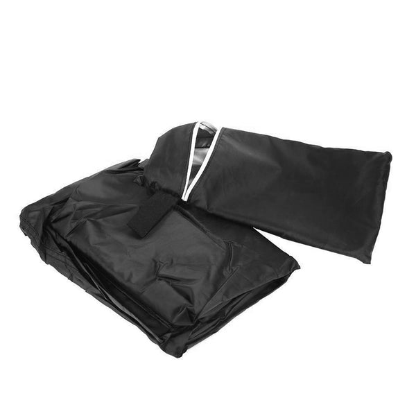 BBQ Grill Cover Weather Resistant Outdoor Barbeque UV Resistant Adjustable Straps 57-inch