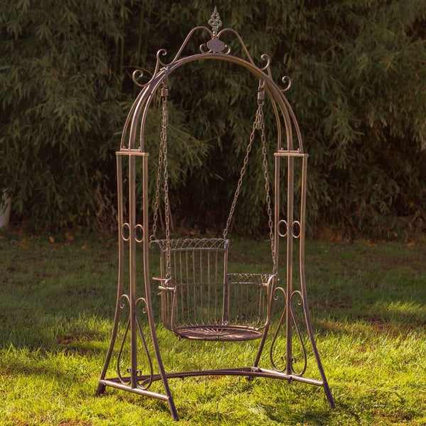 Oasis Iron Garden Swing Chair