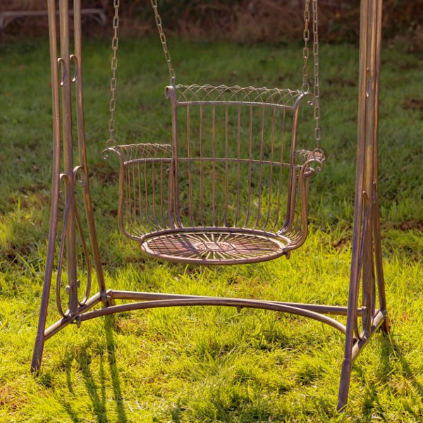 Oasis Iron Garden Swing Chair