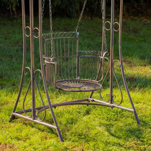 Oasis Iron Garden Swing Chair