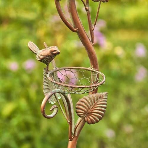 Antique Copper Teapot Kettle Watering Can Birdhouse Garden Stakes | 5 Designs!