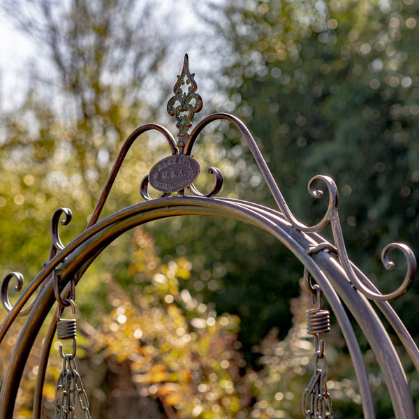 Oasis Iron Garden Swing Chair