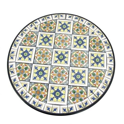 Boston Mosaic Bistro Table and Chairs Set