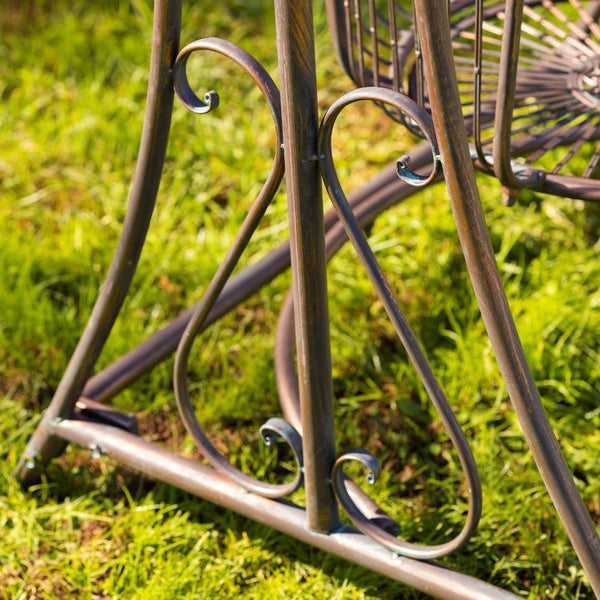Oasis Iron Garden Swing Chair