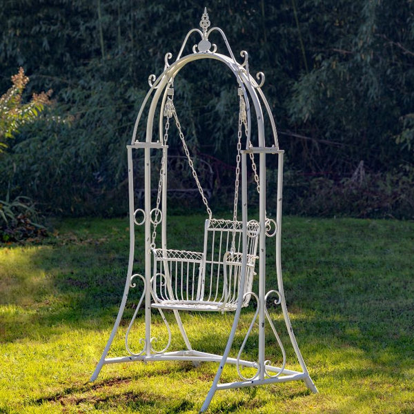 Oasis Iron Garden Swing Chair