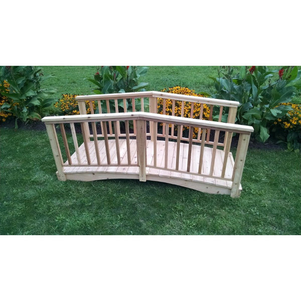 Baluster Bridge Cedar with Handrails - Buy Online at dailyhubess.shop