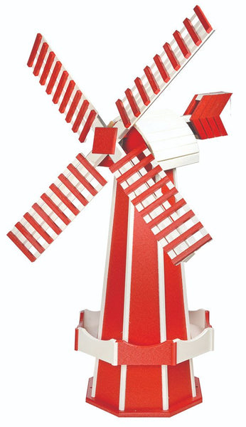 Customized Wood and Poly HDPE Windmills