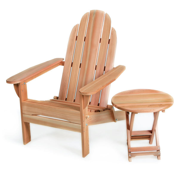 Folding Andy Chair and Folding Round Side Table