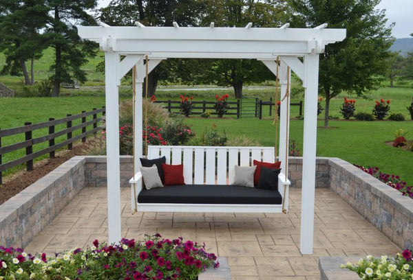 Bradford Pergola with Swing Hangers