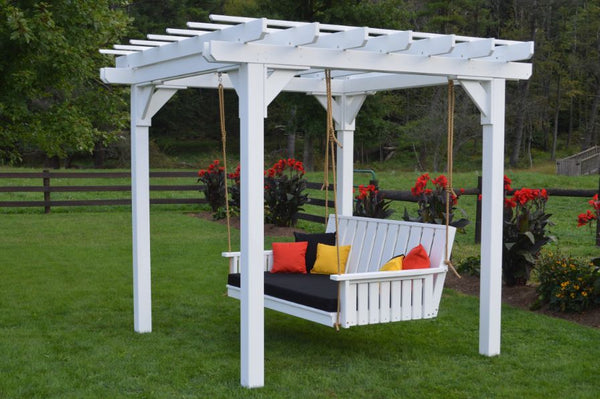 Bradford Pergola with Swing Hangers