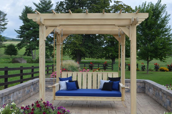 Bradford Pergola with Swing Hangers