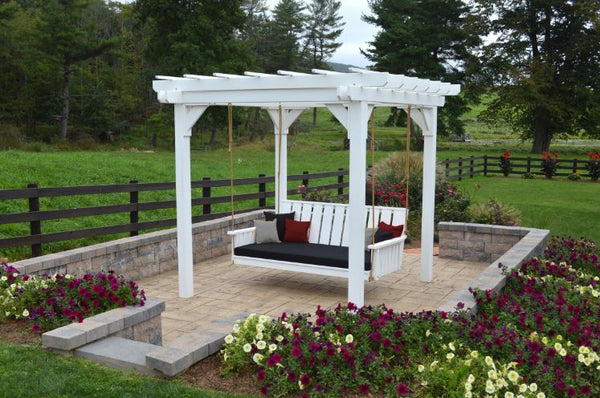 Bradford Pergola with Swing Hangers