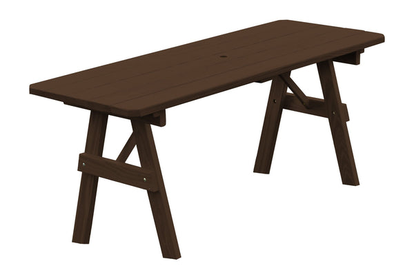 Traditional Table in Yellow Pine