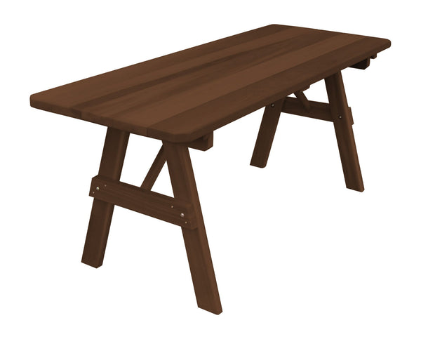 Traditional Table in Cedar