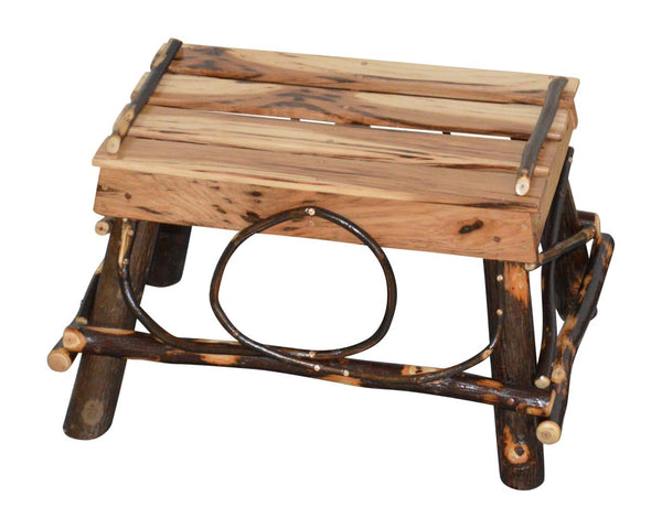 Hickory Foot Stool